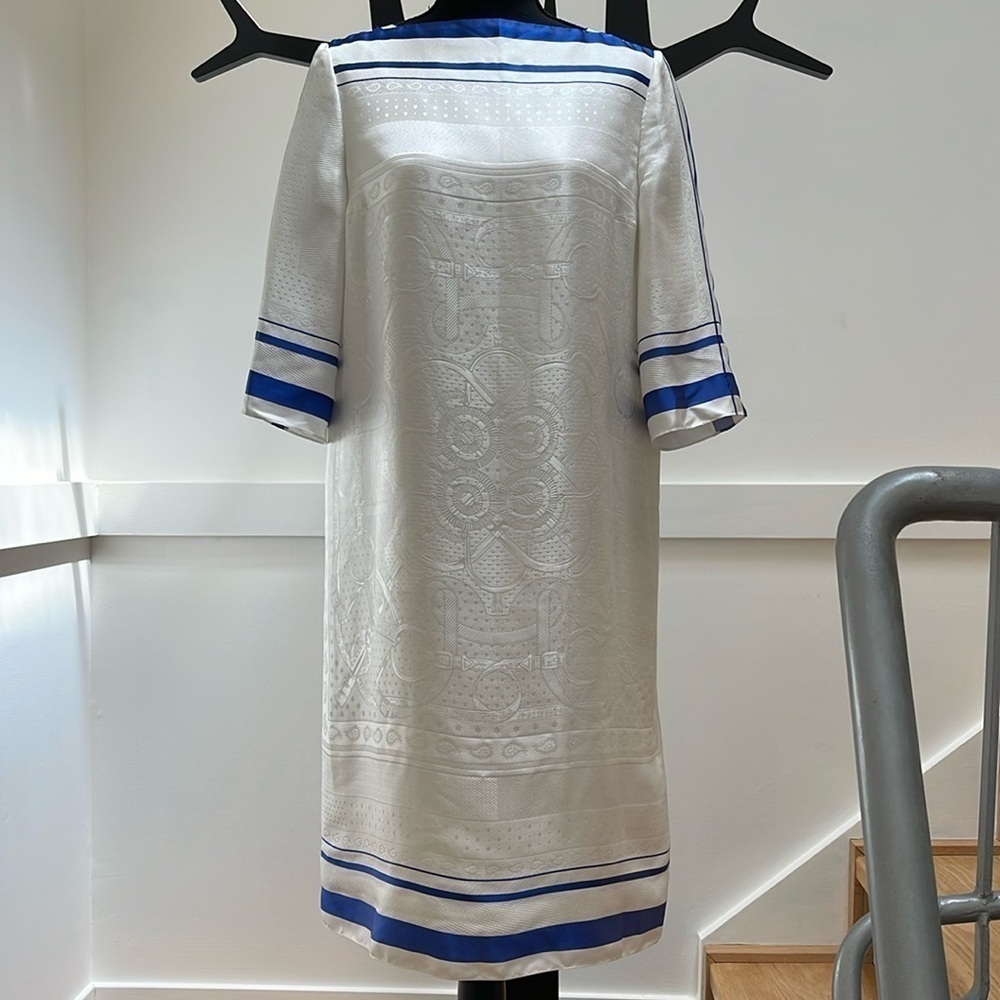 Authentic HERMES Silk Dress size 34 XS NEW